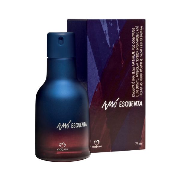 Natura Amó Esquenta Desodorante Colônia Masculino - 33991